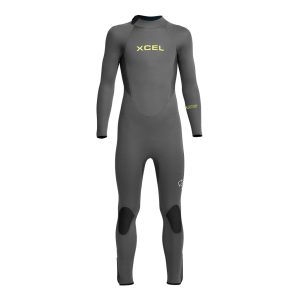 Kids' Axis Back Zip Full Wetsuit 4/3mm - Graphite