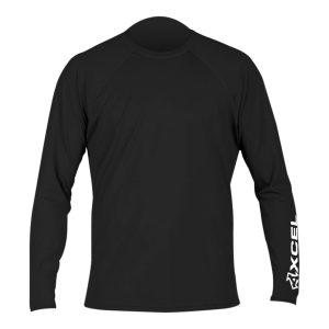 Men's Ventx Solid Long Sleeve UV - Black
