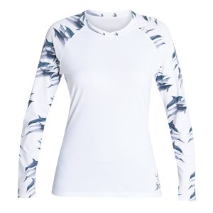 Women's Ocean Ramsey Water Inspired Long Sleeve VentX Relaxed Fit UV Top