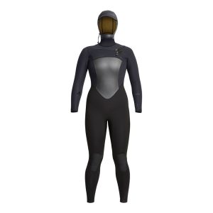 Women's Drylock Front Zip Hooded Full Wetsuit 6/5mm