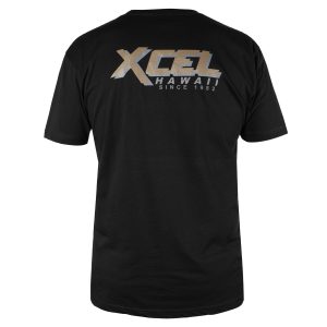 Men's Retro Short Sleeve Tee - Black/Tan
