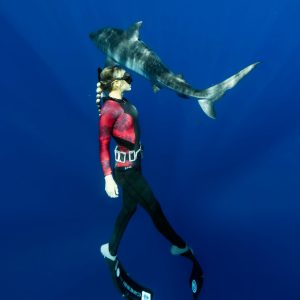 Women's Ocean Ramsey Water Inspired Axis Long Sleeve Back Zip Glide Skin Springsuit 2mm