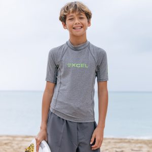 Youth Premium Stretch Short Sleeve Performance Fit UV Top
